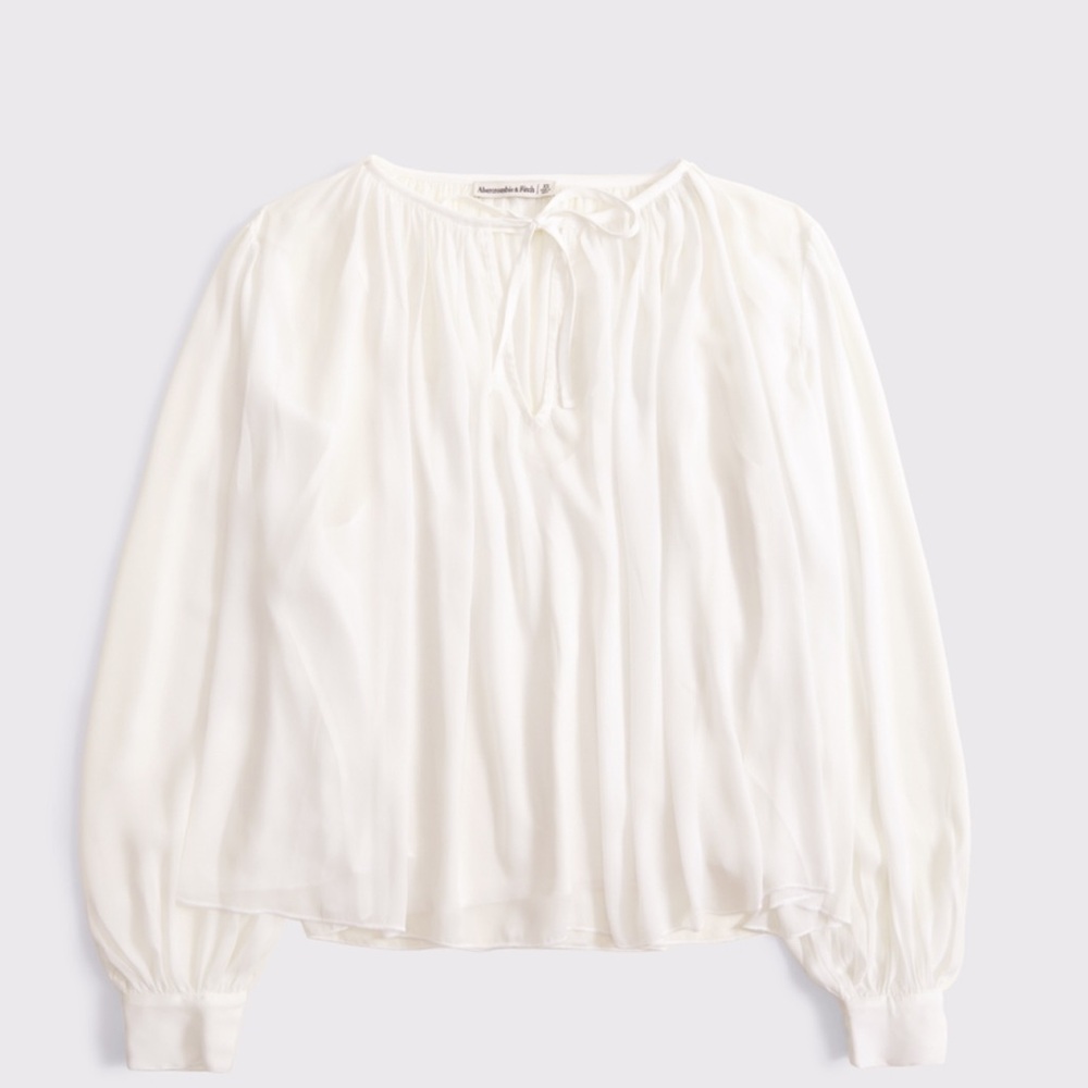 Abercrombie & Fitch Cream Blouse